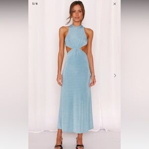 Hello Molly Call Me When You Want Midi Dress 🦋💙